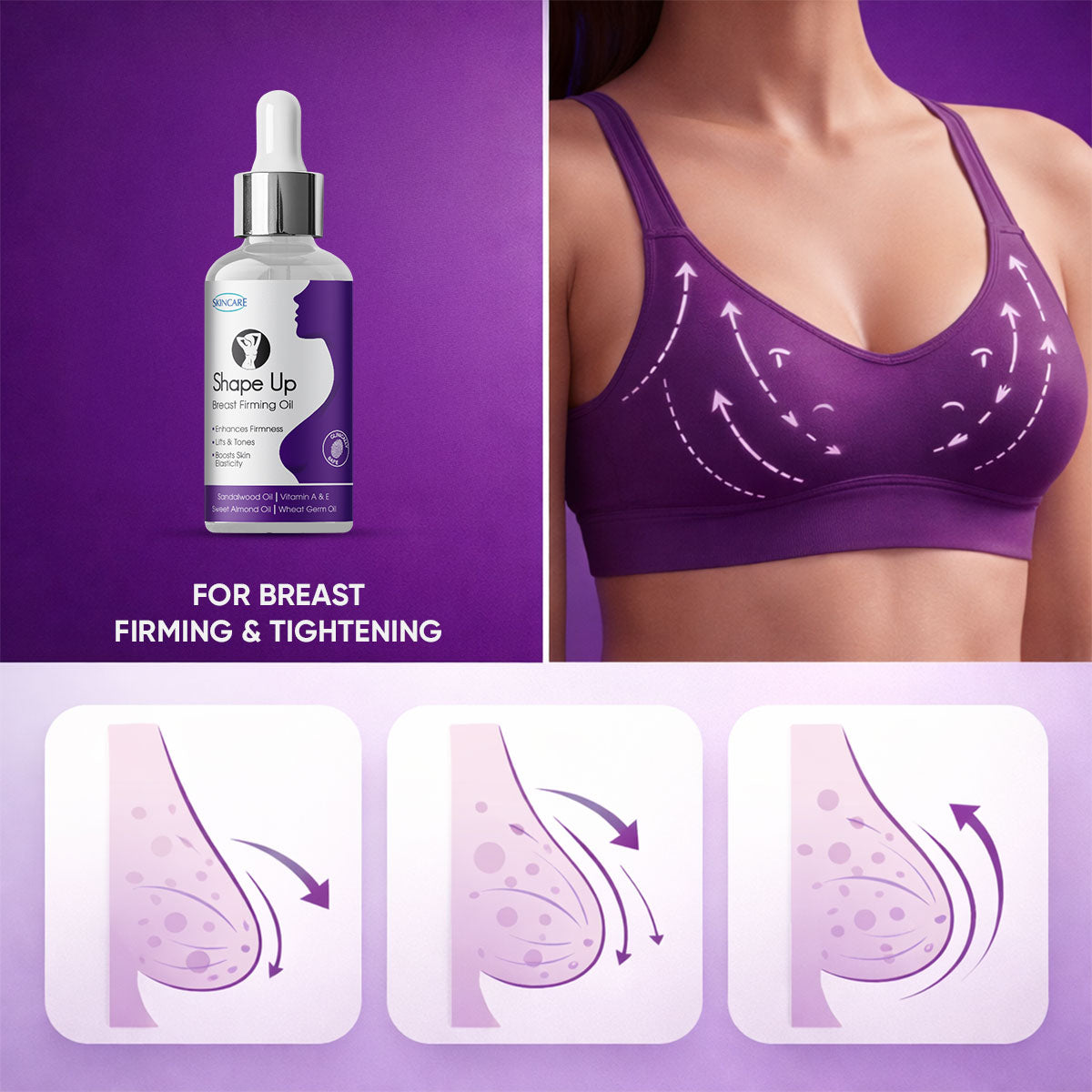 Shape Up Breast Firming Oil - 30ML