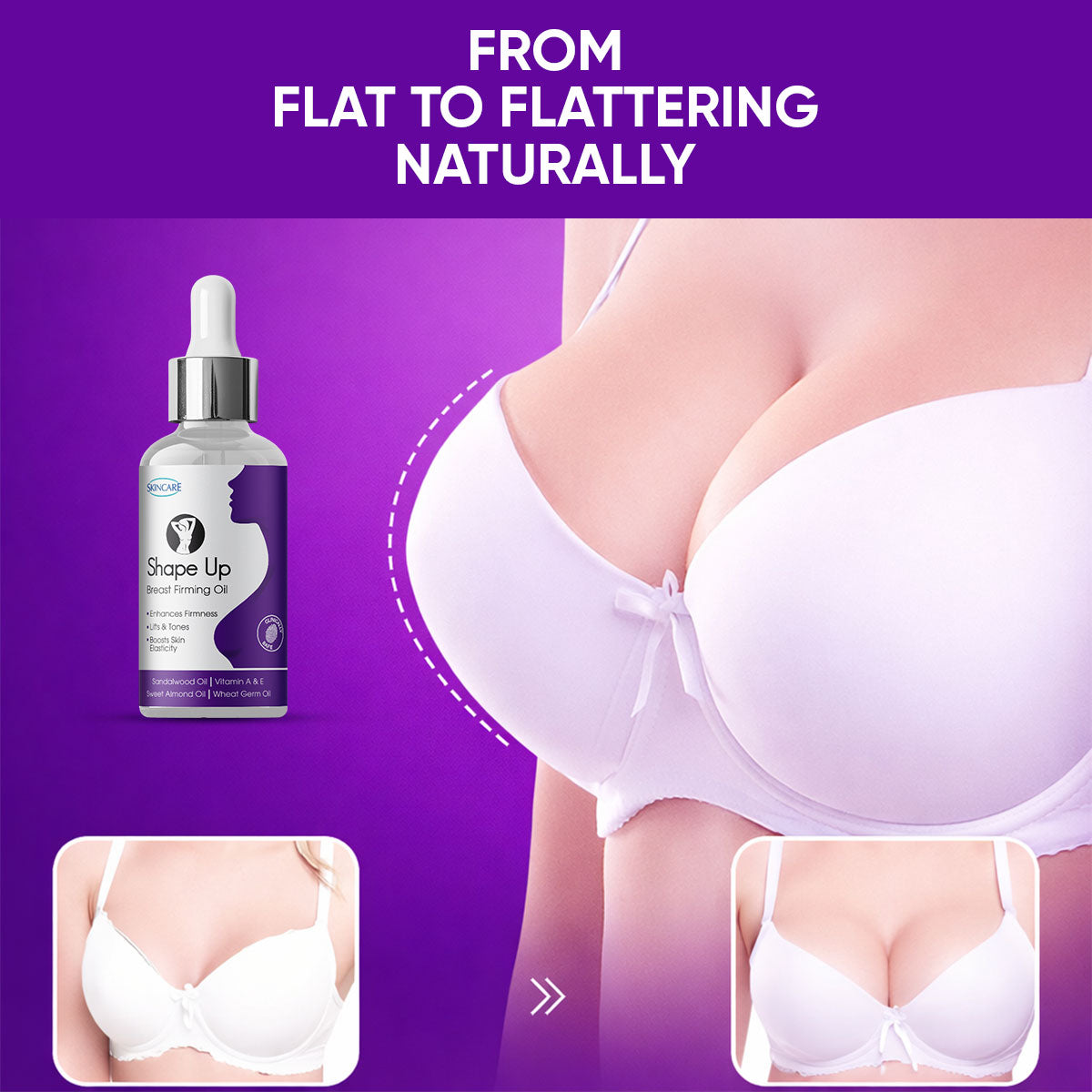 Shape Up Breast Firming Oil - 30ML