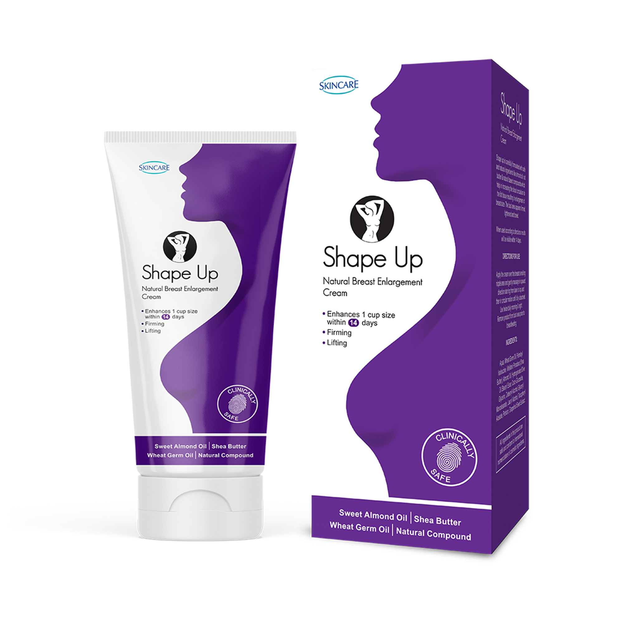 Shape Up Natural Breast Enlargement Cream -125 ML