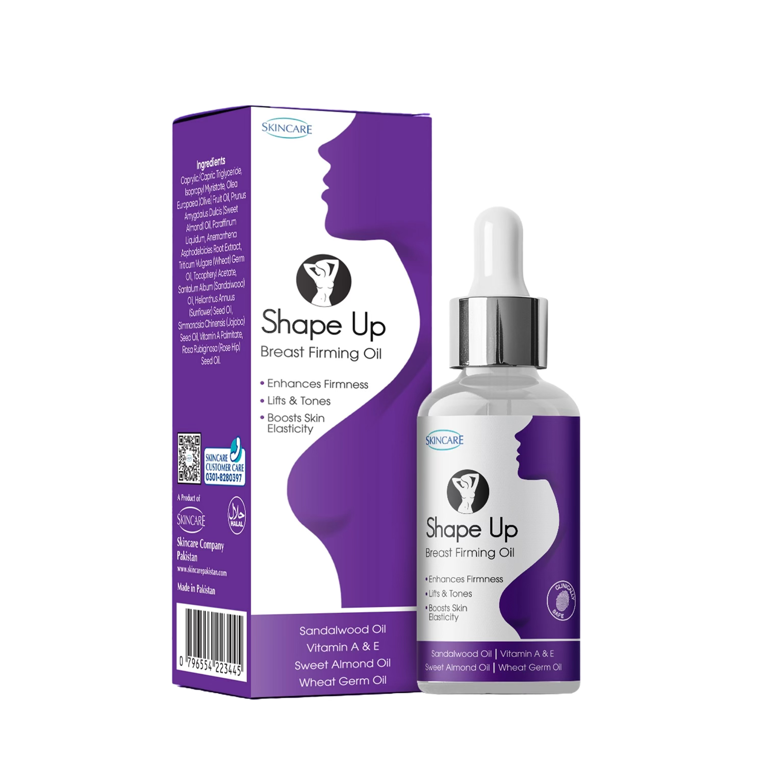 Shape Up Breast Firming Oil - 30ML